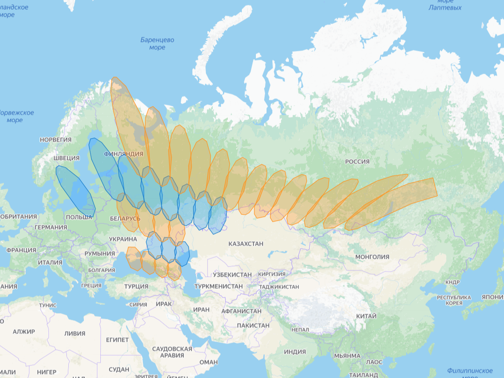 Whyfly карта покрытия